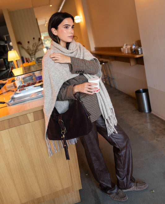 PANTALÓN OUT FROM ROUTINE · MARRÓN