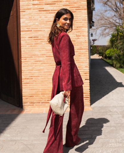 BLAZER JULIETTE · BURDEOS