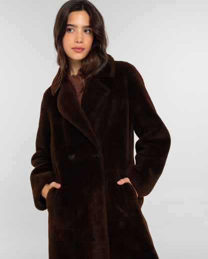 ABRIGO ALMOST READY · MARRÓN