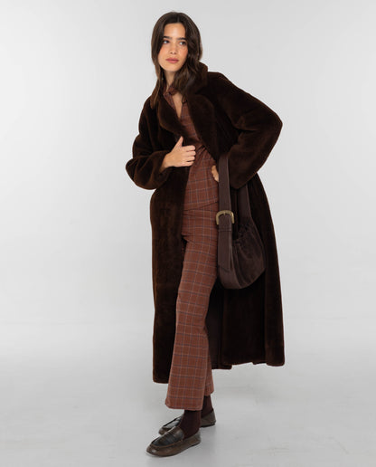 ABRIGO ALMOST READY · MARRÓN