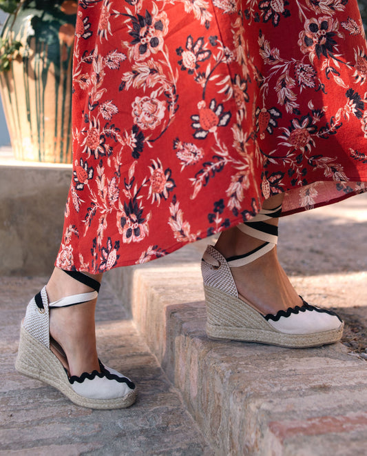 ALPARGATA #2 · CRUDO Y NEGRO