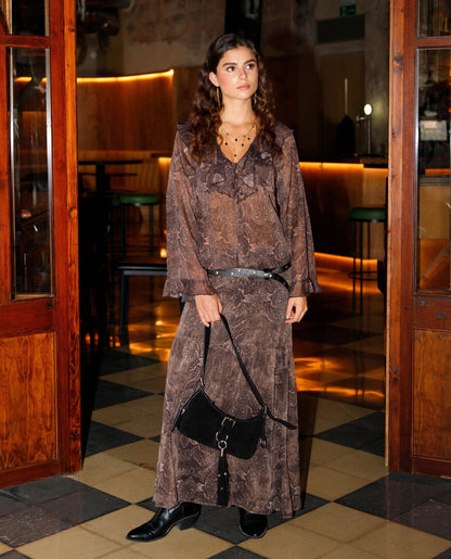 FALDA IRREPLACEABLE · ESTAMPADO