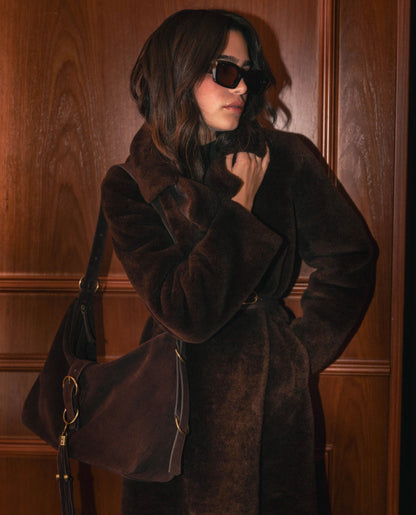 ABRIGO ALMOST READY · MARRÓN