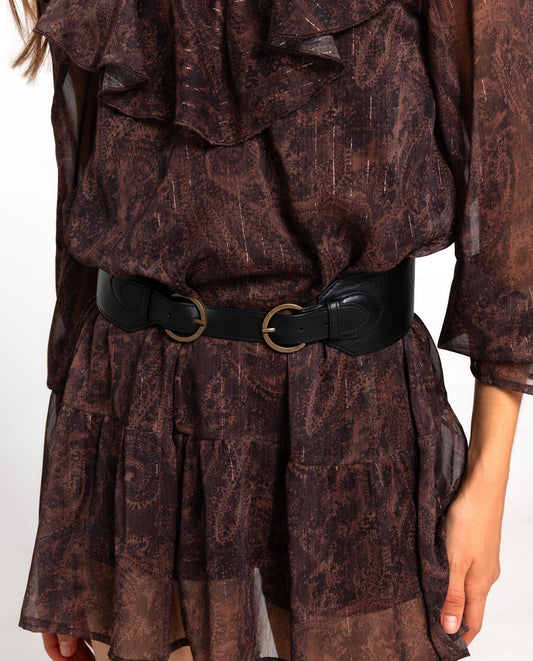 CINTURÓN SUBWAY PASS · NEGRO