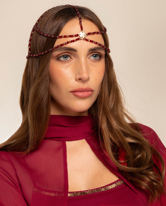 CASQUETE  SIRACUSA · BURDEOS