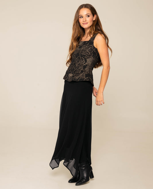 FALDA ONE LAST TIME · NEGRO