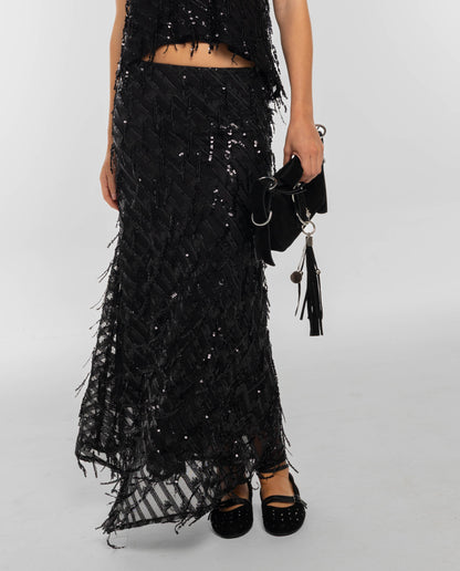 FALDA ONLY FOR TONIGHT · NEGRO