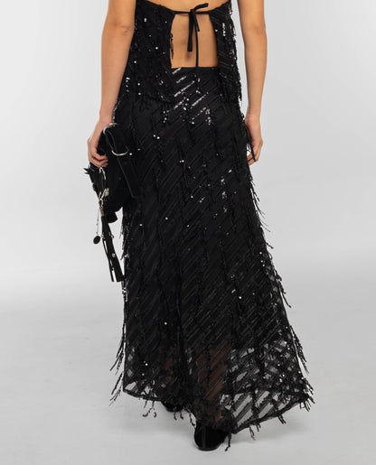 FALDA ONLY FOR TONIGHT · NEGRO