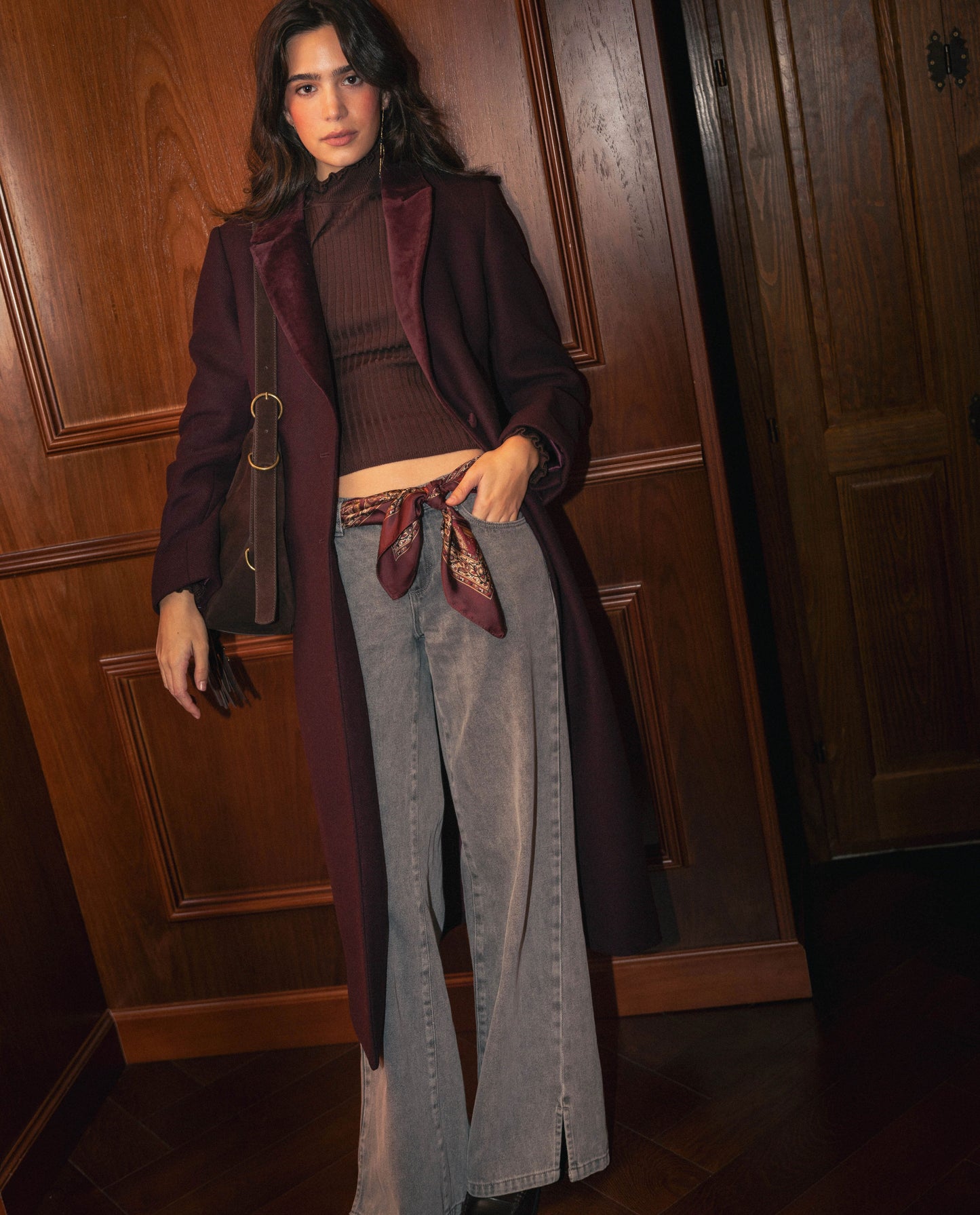 JEANS JUST US · GRIS