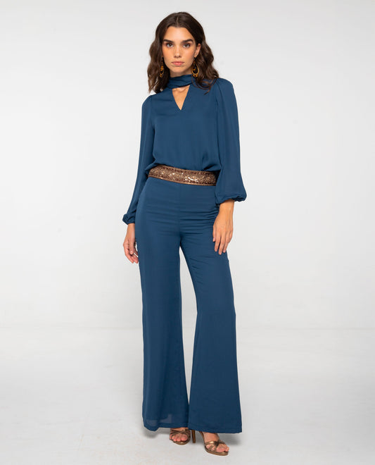 PANTALÓN BEGOÑA · AZUL