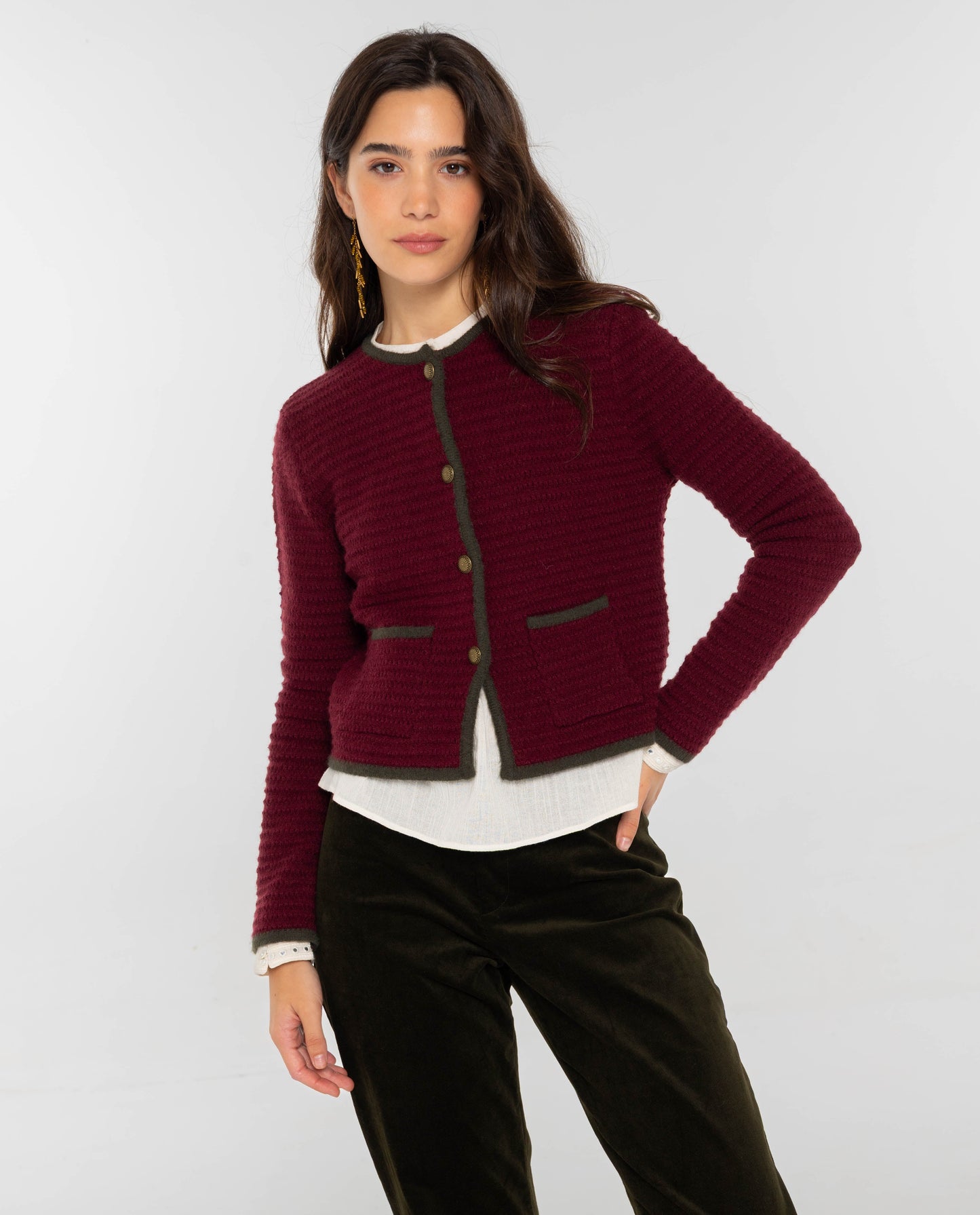 PANTALÓN VELVET SPELL · VERDE