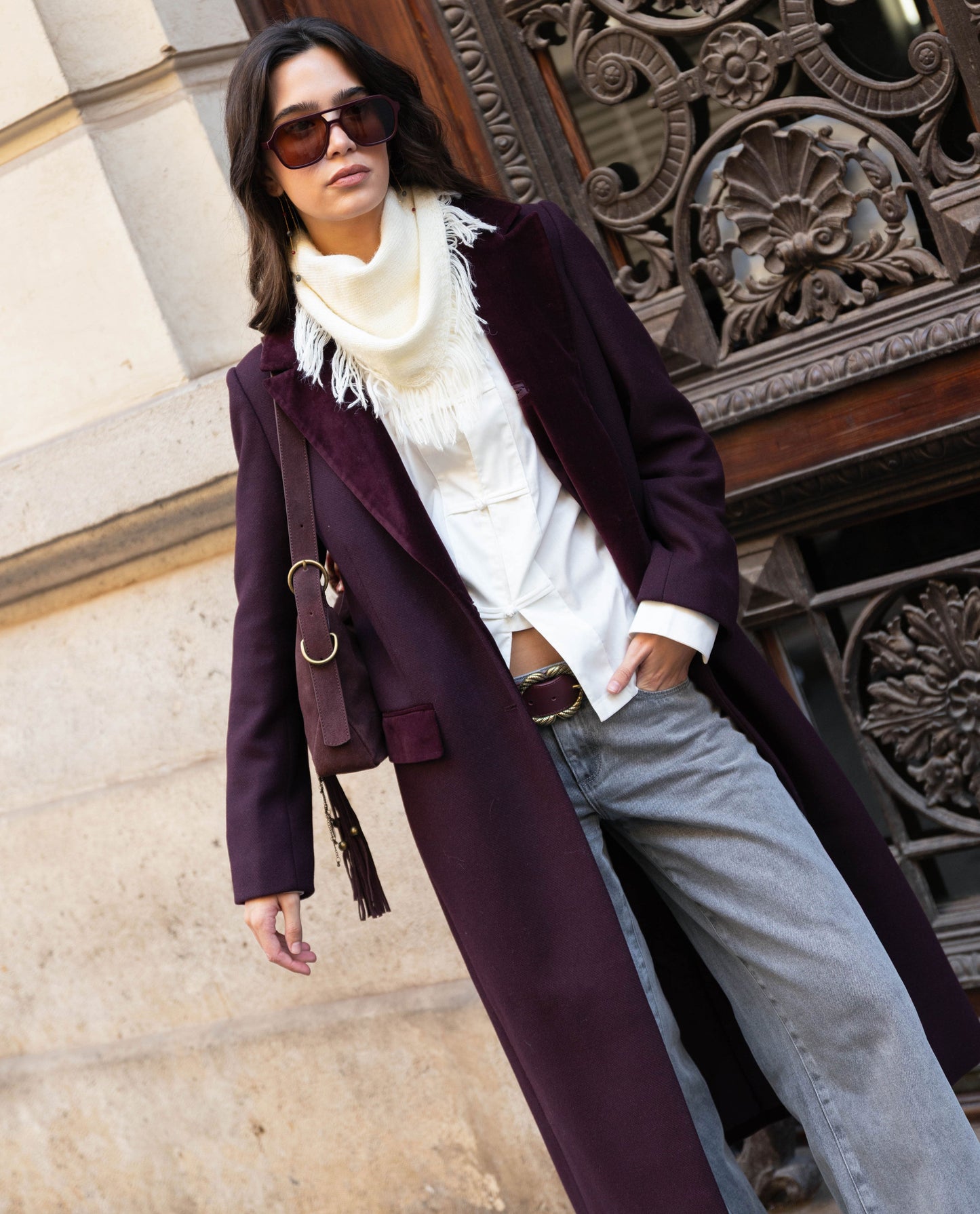 JEANS JUST US · GRIS