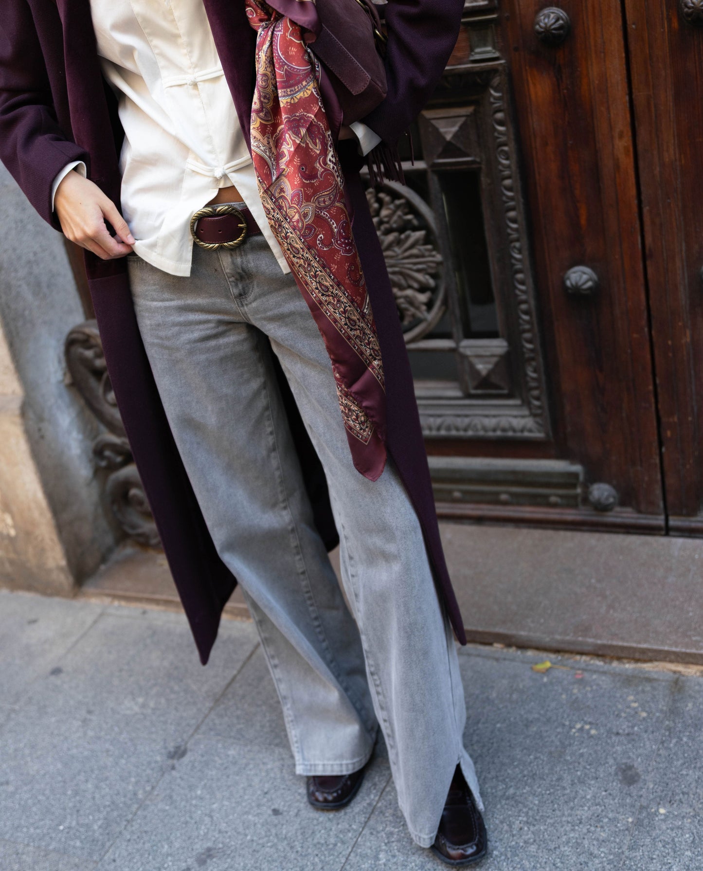 JEANS JUST US · GRIS