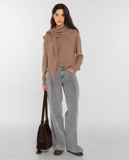 JEANS JUST US · GRIS