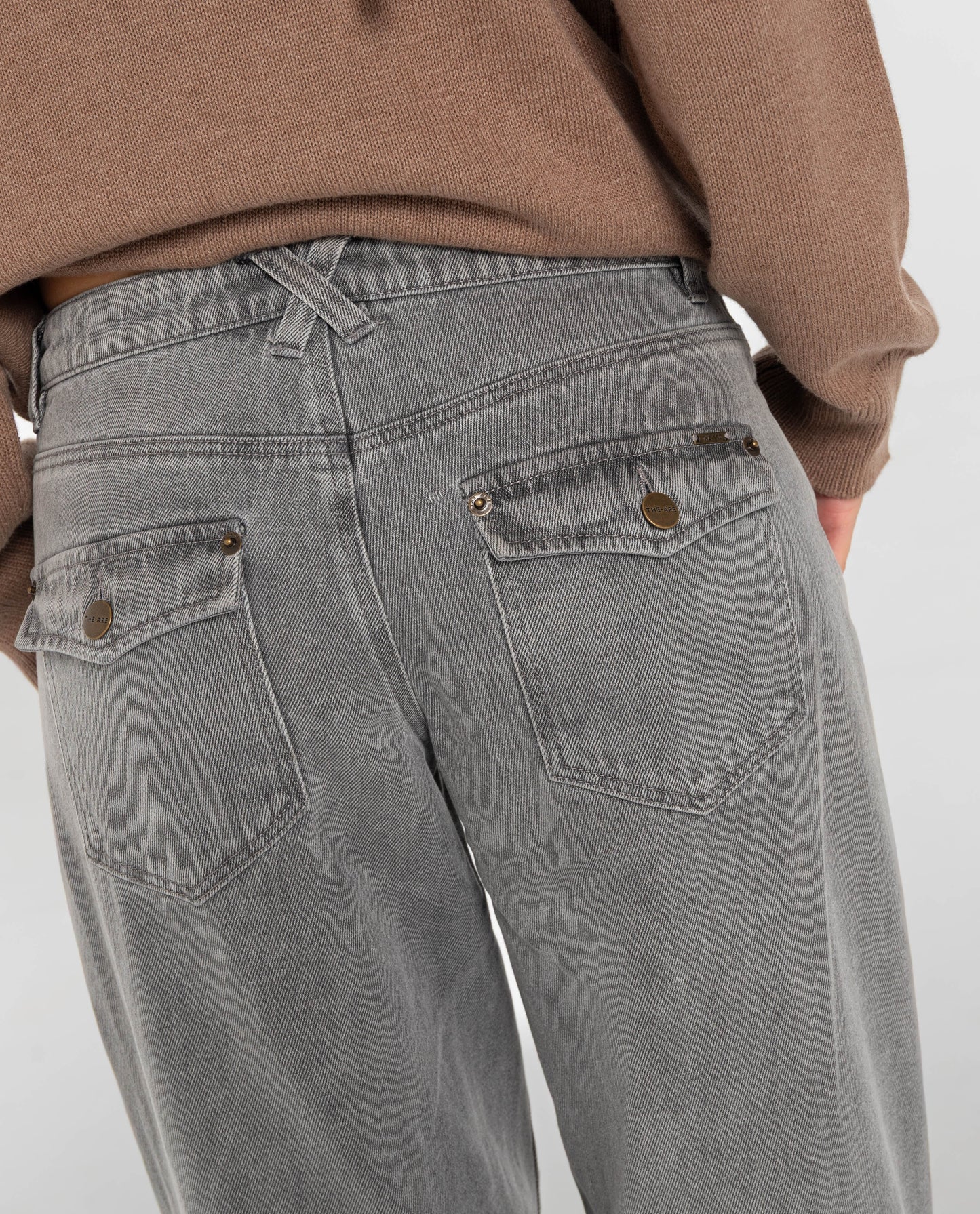 JEANS JUST US · GRIS