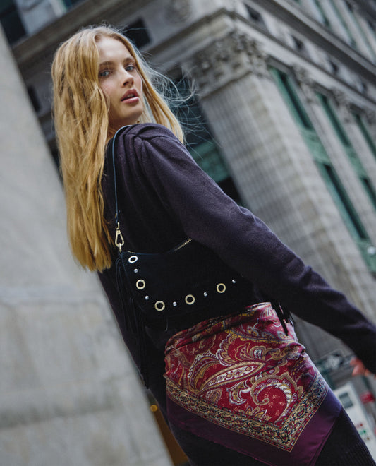 PAÑUELO SOFT NOTE · GRANATE