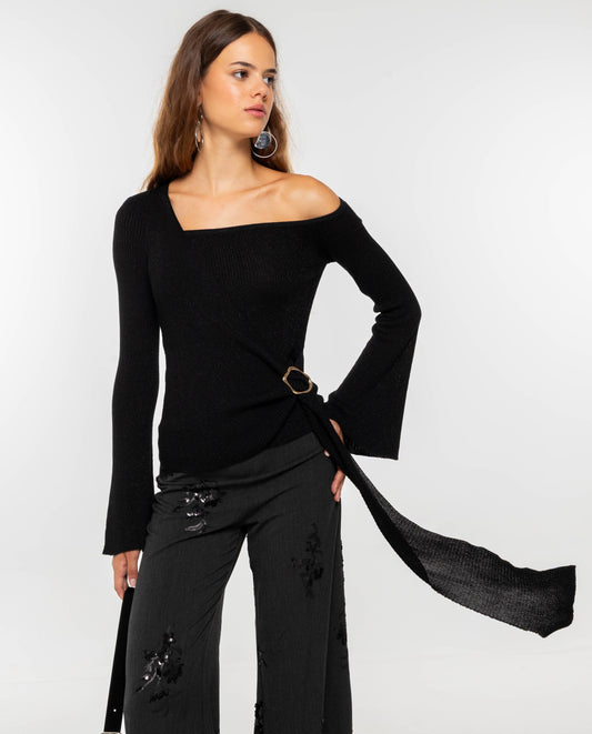 TOP JUST A BLUR · NEGRO